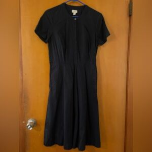 Classic Navy Short Sleeve Shirt-Dress j. Crew factory